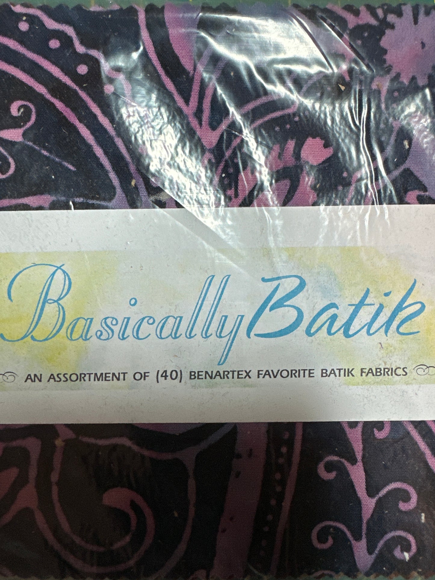 Basically Batik 5” squares Charm Pack