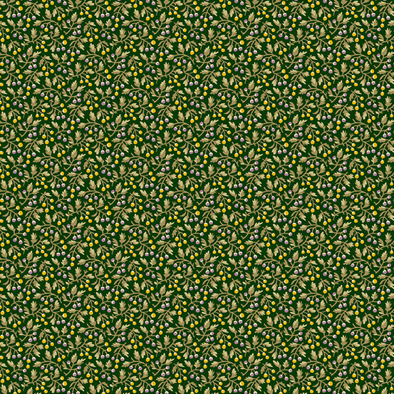 Spiced Cider by Andover Fabrics Berry Harvest Green