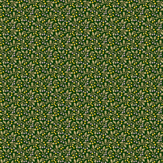 Spiced Cider by Andover Fabrics Berry Harvest Green