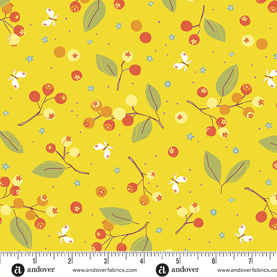 Noras Garden by Shauna Doris Blueberry Skies Sunshine