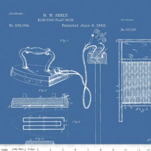 Wide Back Press On Clothing Care Blue 3-Yard Package