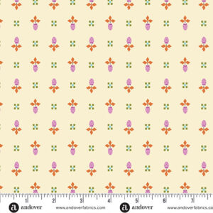 Noras Garden by Shauna Doris Fleur de Fraise Cream