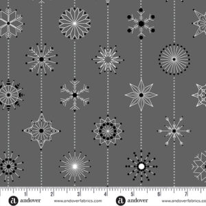 Century Prints - Deco Frost by Giucy Giuce Snowflakes Sleet