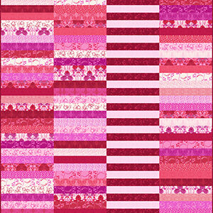 Buster Quilt - Heart Nouveau