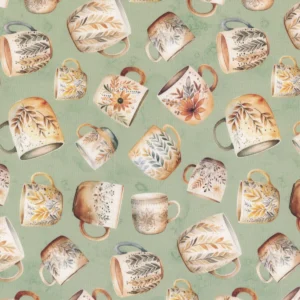 Coffee Time - Coffee Mugs - Sage
