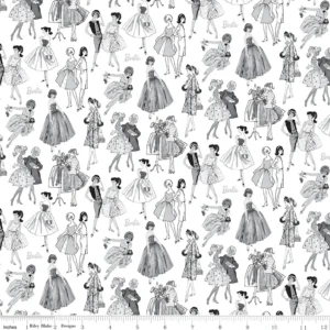 Barbie Vintage Tonal White